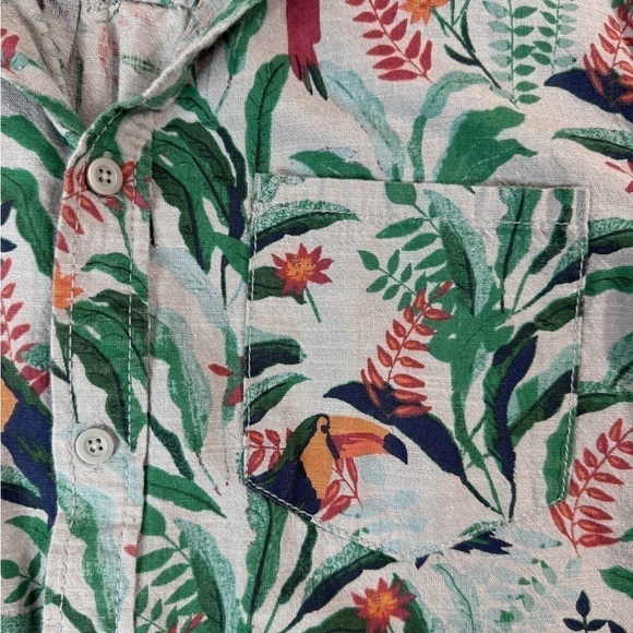 Mossimo Supply Co. Aloha Shirt Men’s Size Medium - Picture 3 of 10